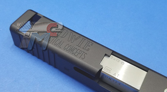 Detonator Aluminum B.T.C. Slide for Marui Glock 17 (Black)(2020 Ver.) - Click Image to Close